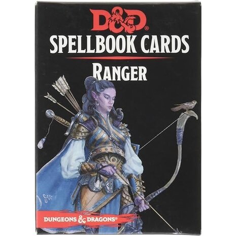 D&D Spellbook Cards - Ranger met 46 kaarten