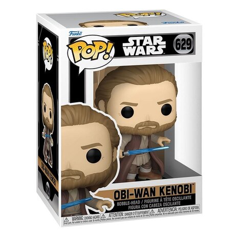 Funko Pop! Star Wars Obi Wan Battle Pose No.629 in doos