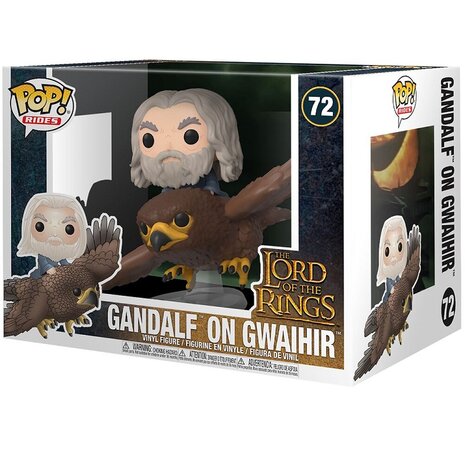 Funko Pop! Lord of the Rings Gwaihir & Gandalf No.72 in doos