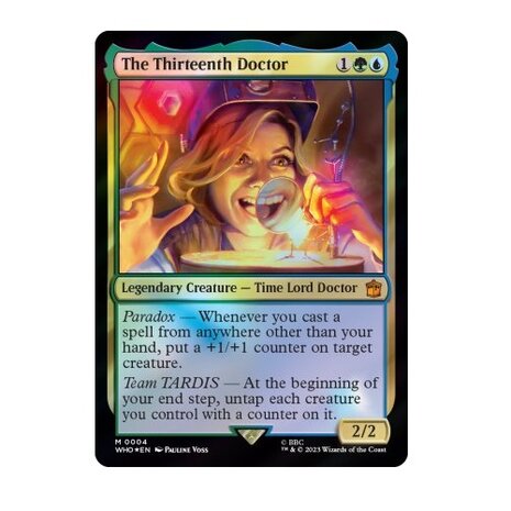 Magic: the Gathering: Doctor Who Commander Deck Paradox Power kaart