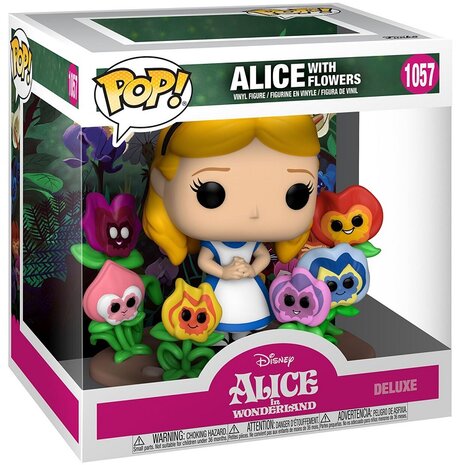 Disney POP! Movies Vinyl Alice in Wonderland, Alice with flowers in doos