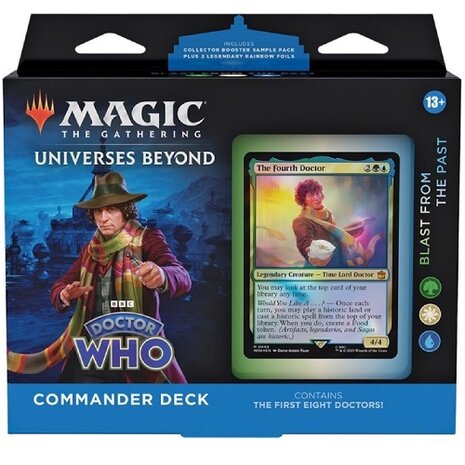 Magic: the Gathering: Doctor Who Commander Deck Blast of the Past met 100 kaarten