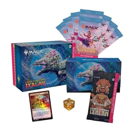 Magic: the Gathering: The Lost Caverns of Ixalan Gift Bundle met 8 Set Boosters en 1 Collector Booster in doos
