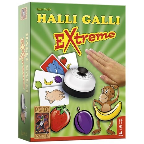 Halli Galli Extreme, een variant op het spel met de bel.