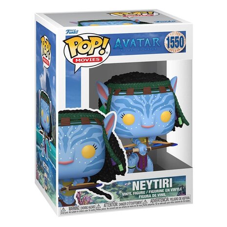 Funko POP! Movies Avatar the Way of the Water: Neytiri (Battle) No.1550 in doos