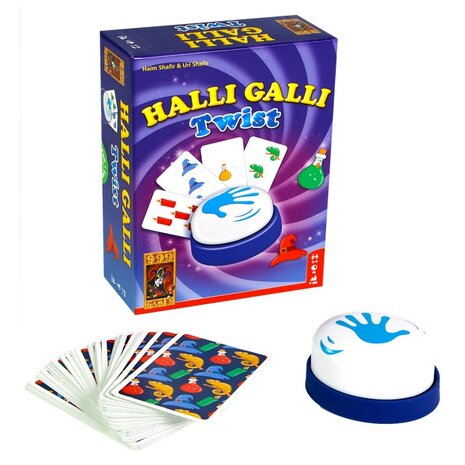 Halli Galli Twist, een nieuwe variant op het spel met de bel. open gelegd
