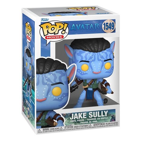 Funko POP! Movies Avatar the Way of the Water: Jake Sully (Battle) No.1549 in doos