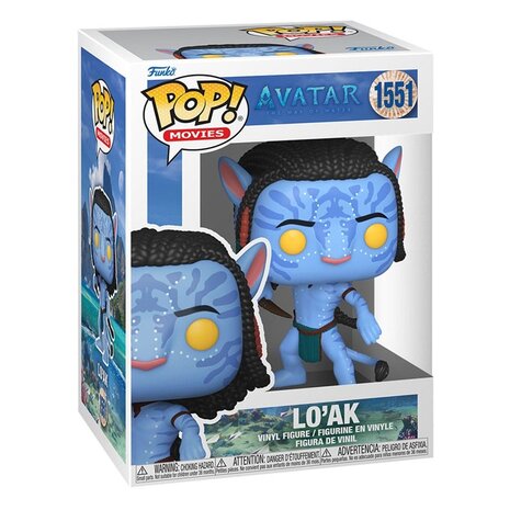 Funko POP! Movies Avatar the Way of the Water: Lo`ak No.1551 in doos