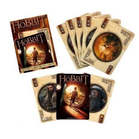 The Hobbit: Themed Playing Cards open