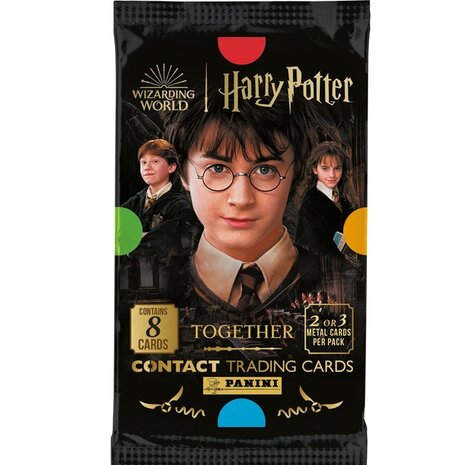 Panini Harry Potter Contact TC 2 Booster met 8 kaarten