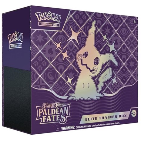 Pokémon Scarlet & Violet Paldea Fates Elite Trainer Box