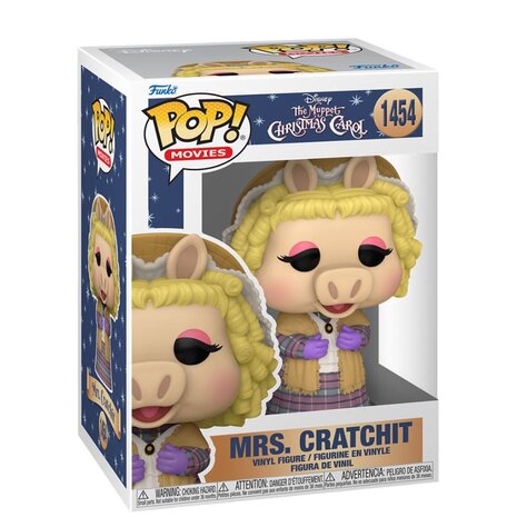 Funko POP! The Muppet Christmas Carol, Miss Piggy, Mrs. Cratchit No.1454 in doos