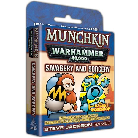 Munchkin Warhammer 40K Savagery and Sorcery Expansion