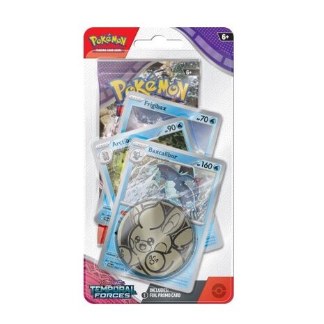 Pokémon Scarlet & Violet Temporal Forces Premium Blister, Baxcalibur