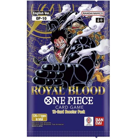One Piece OP10, Royal Blood Booster met 12 kaarten