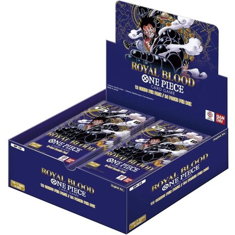 One Piece OP10, Royal Blood Boosterbox met 24 Boosters