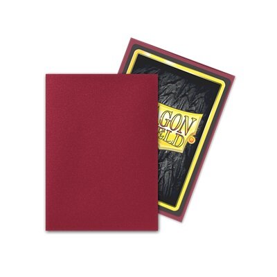 Dragonshield Cards Sleeves Standaard Blood Red matte los