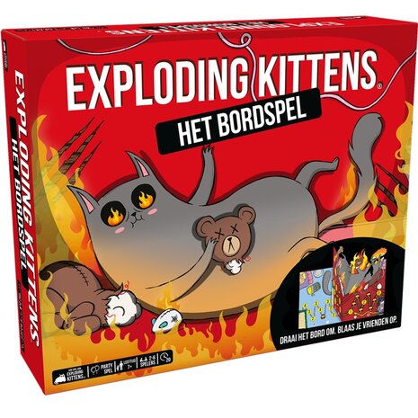 Exploding Kittens Bordspel Nederlandstalige Versie