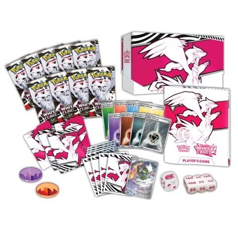 Pokémon Scarlet & Violet White Flare Elite Trainer Box Reshiram met 9 Boosters open
