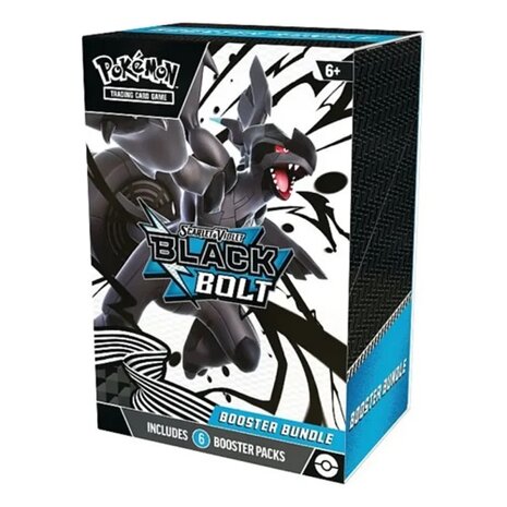 Pokémon Scarlet & Violet Black Bolt Booster Bundle met 6 Boosters