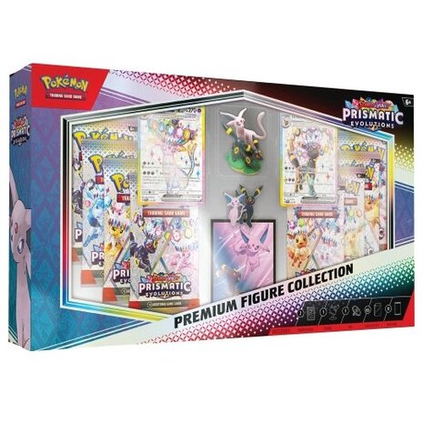 Pokémon Prismatic Evolution Super Premium met  11 boosters