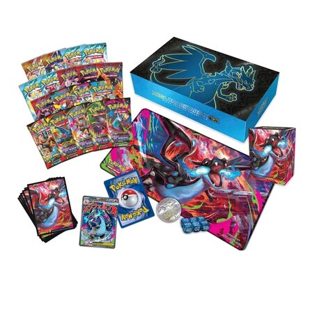 Pokémon Ultra Premium Collection Mega Charizard X met 18 boosters open