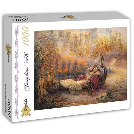 Puzzel Dreams of Camelot van Josephine Wall, 1000 stukjes in doos