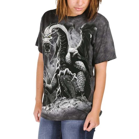 the Mountain T-Shirt, Black Dragon