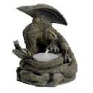 Poly Dragon Candle PC12