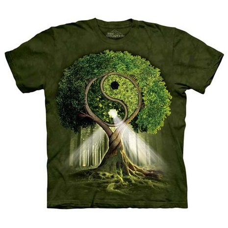 T-Shirt, Yin Yang Tree