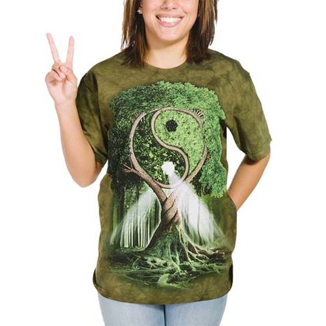 T-Shirt, Yin Yang Tree