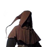 Kap met lange punt, Bruin