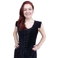 Velvet Damesvestje Adrienne, Zwart