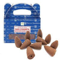 Nag Champa Wierook Backflow Kegels