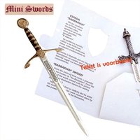 Minisword, The Black Prince bronskleurig