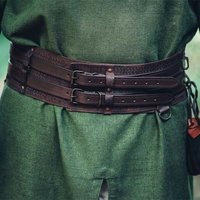 Vikingen Gordel Anike, donkerbruin