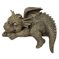 Draakje liggend, links