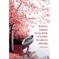 New age Ansichtkaart, Trust in Dreams