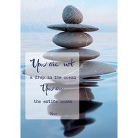 New age Ansichtkaart, You a not a drop in the Ocean