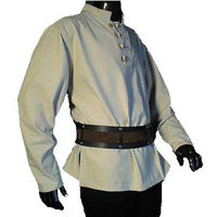 Hemd met knopen Natuur kleur