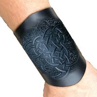Bracers Keltisch Zwart Medium