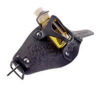 Bracer met Poison Flesje, Zwart
