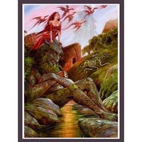 Art Mythical Prints Earth Father (beschadigd)