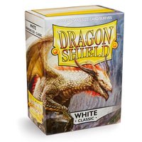 100 Card Sleeves Standaard Dragonshield White