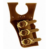 Zwaardhouder met 3 Riempjes, bruin