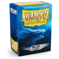 100 Card Sleeves Standaard Dragonshield Blauw