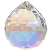 Regenboog Kristal bol 5cm Parelmoer
