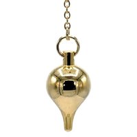 Pendel, Bolvormig Verguld Messing 