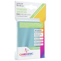 50 American Standard Bord Game Sleeves Green 59X91mm