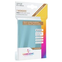 80 Prime 7 Wonders sleeves Brown 67X103mm